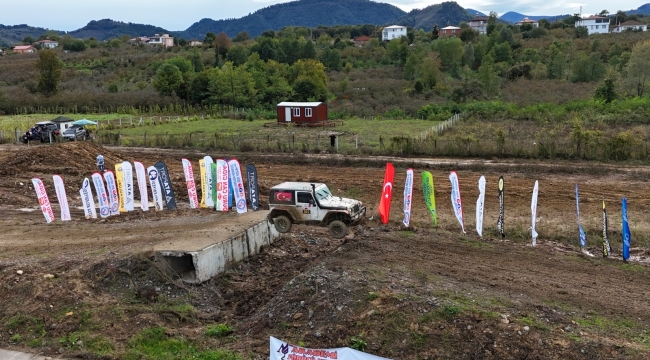 Off Road Tutkunları Ünye'de Buluştu