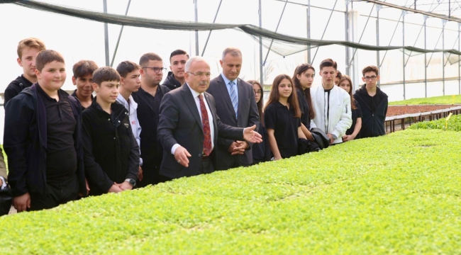 Ordu'da Seralar Okul Gibi