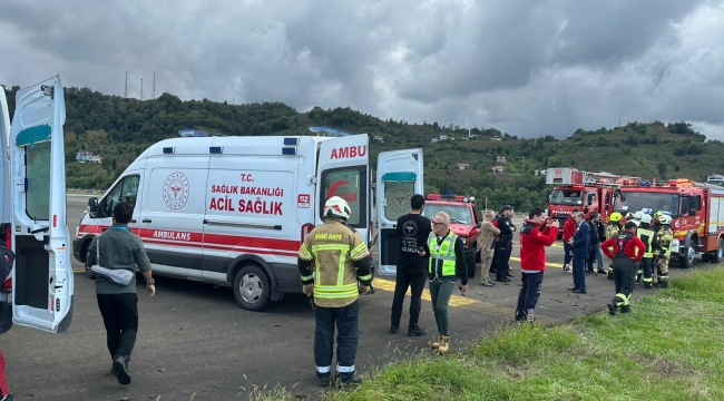 Ordu-Giresun Havalimanında Acil Durum ve Ateşli Yangın Tatbikatı Yapıldı