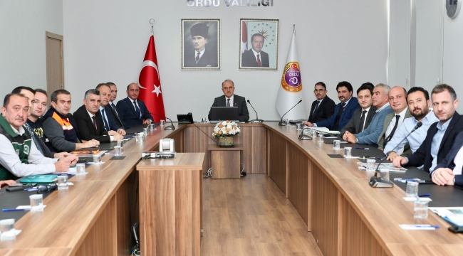 Ordu Şehir Hastanesinin 16. Koordinasyon Toplantısı Yapıldı