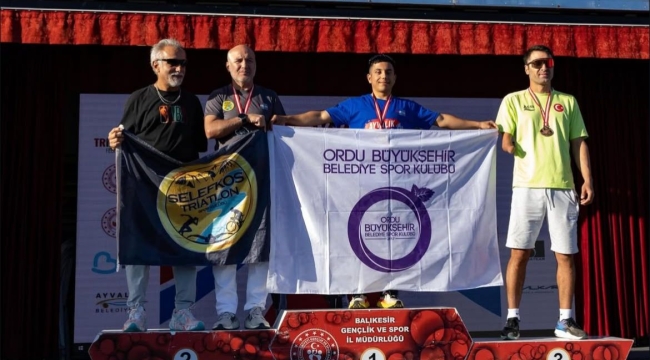 Triatlon Yarışlarında Ordu'yu Gururlandıran Başarı