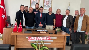 ÜFK’dan Türköz’e Hayırlı Olsun Ziyareti