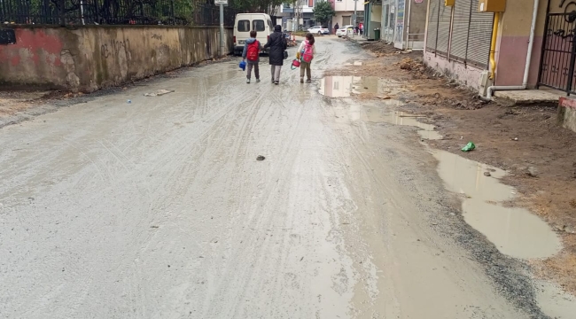 Ünye Liseler Mahallesi'nde Çocukların Çilesi!