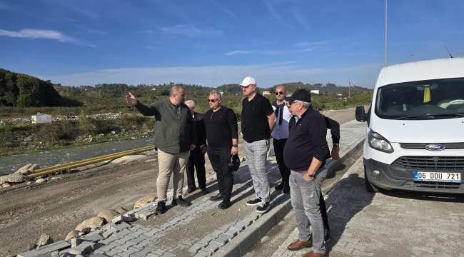 Ünye Osb'de Altyapı Çalışmalarında Geçici Kabul Tamamlandı