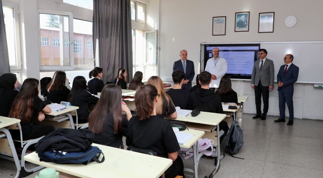 Vali Erol'dan Ordu Lisesi'ne Ziyaret