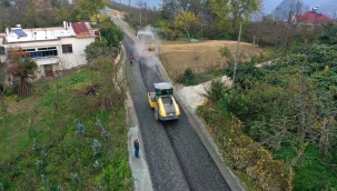 Altınordu Kızılhisar Mahalle Yolu Asfaltlanıyor