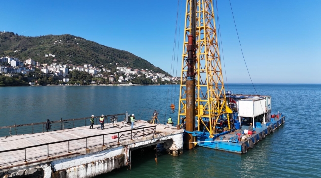 Altınordu Rıhtımı Uzatılıyor