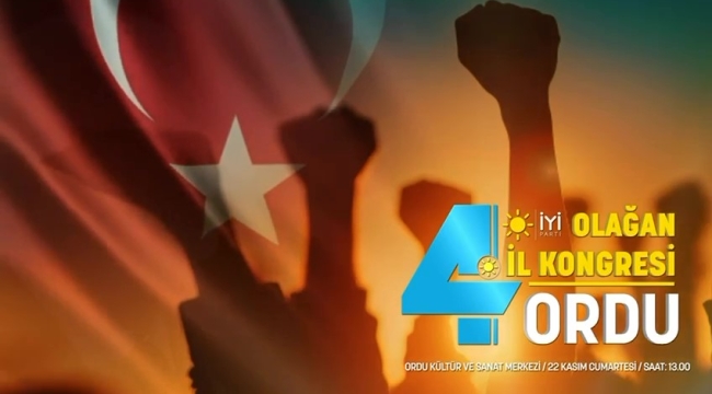 Başkan Zeren'den İYİ Parti Ordu 4. Olağan İl Kongresi'ne Davet