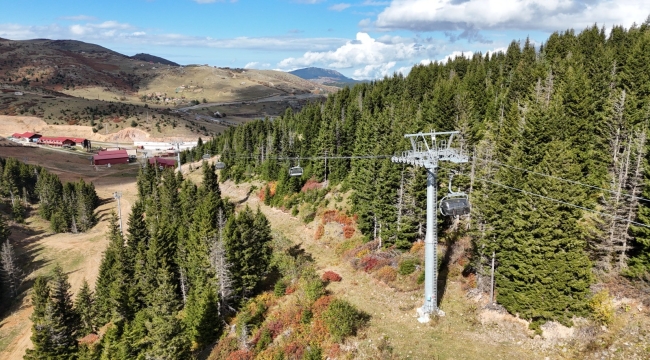 Çambaşı Kayak Tesisi Yeni Sezona Hazırlanıyor