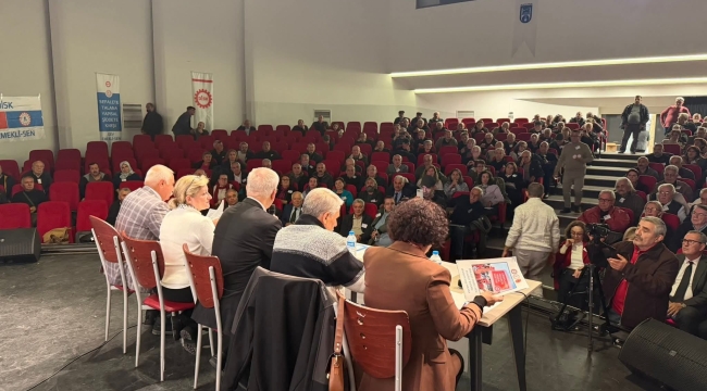 Disk / Dev Emekli-Sen'de Bayram Havasında Kurultay