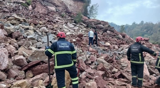 Fatsa'da Taş Ocağında Göçük!