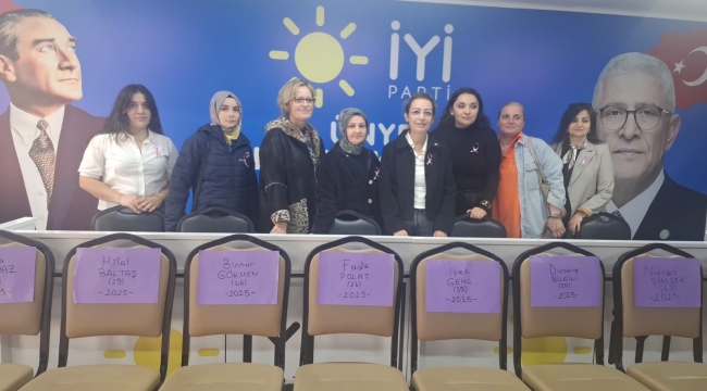 İYİ Parti'den "Kadına Yönelik Şiddete Karşı" Farkındalık Açıklaması