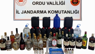 Jandarma’dan Yılbaşı Öncesi Sahte ve Kaçak Alkole Sıkı Takip!