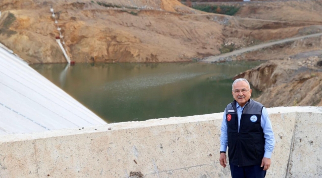 Korgan Barajında Su Tutumuna Başlandı