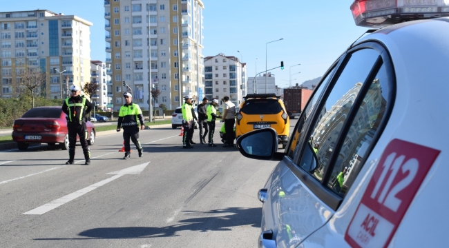 Ordu'da 52 Kazada 67 Yaralı