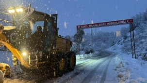 Ordu’da İlk Kar Mesaisi Başladı