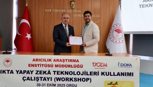 Ordu'da Yapay Zekâ Teknolojileri Kullanımı Çalıştayı