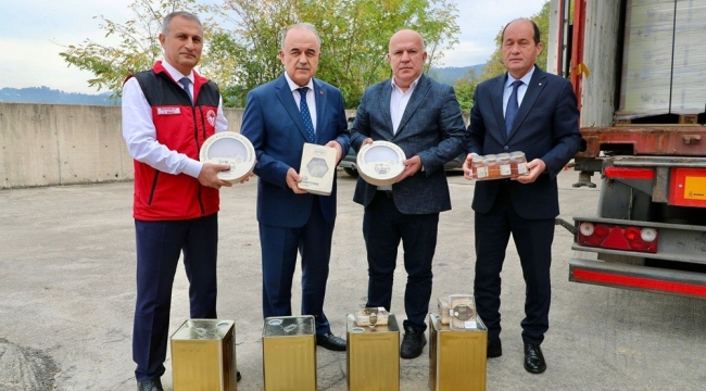 Ordu'dan İngiltere'ye Bal İhracatı Yapıldı