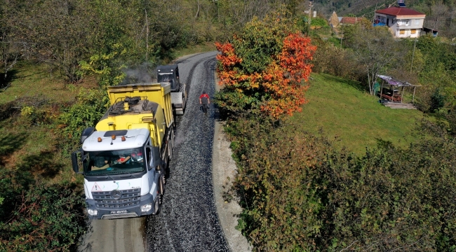 Perşembe Tepeköy Mahallesine Asfalt Yol