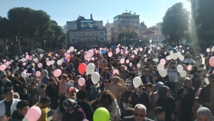 Umutlar Gökçe Bebek İçin Gökyüzüne Havalandı