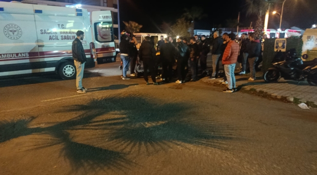 Ünye'de Kaza: Aracın Çarptığı Motokurye Yola Savruldu