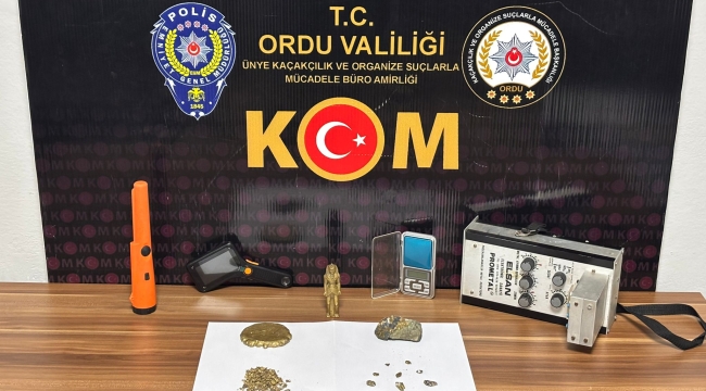 Ünye'de Tarihi Eser Operasyonu