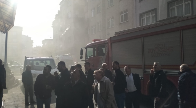 Ünye'de Yangın Paniği!