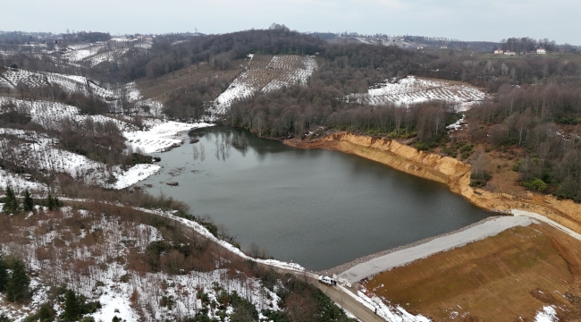 Akören Göleti Tam Kapasiteye Ulaştı