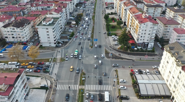 Altınordu Sivas Kavşağı'nda Rahatlatan Düzenleme