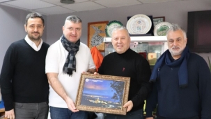 Başkan Akar'dan RATEM Yönetim Kurulu Üyesi Ali Öztürk'e Tebrik Ziyareti