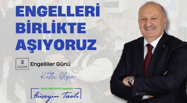 Başkan Tavlı, " Engelsiz Bir Yaşam İçin Kapsayıcı Adımlar Atıyoruz"