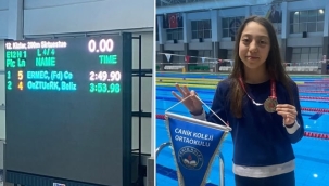 Canik Koleji Öğrencisi Cemre Ermeç’ten Peş Peşe Madalyalar