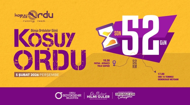 "Dünya Ordulular Günü"ne 52 Gün Kaldı