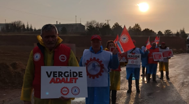 Emekliler Karadeniz'den Ankara'ya Yürüdü