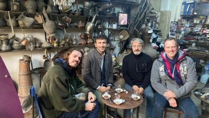 Fransız Basketbol Kulübü Yöneticilerinden Kültür-Sanat İnsanı Mehmet Kıyak’a Ziyaret