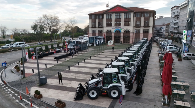 Ordu Büyükşehir Araç Filosunda Büyük Artış