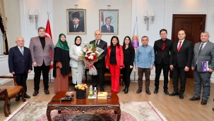 İl İnsan Hakları Kurulu Üyeleri, Vali Erol'u Ziyaret Etti