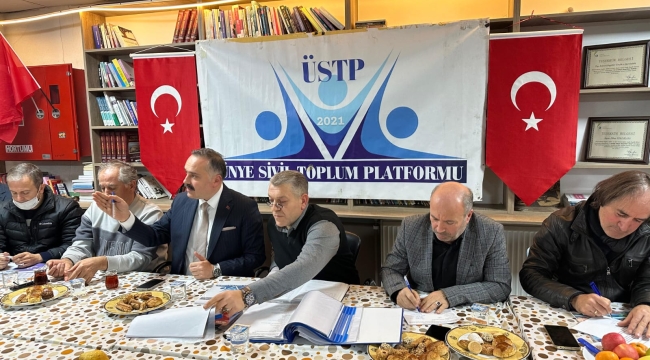 OBB Daire Başkanı Ağıl'ı Ağırlayan ÜSTP'de Yoğun Gündem