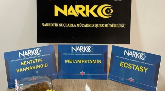 Ordu'da 9 Operasyonda 9 Gözaltı, 1 Tutuklama