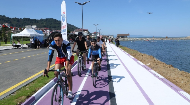 Ordu'da Bisiklet Yolları 16 Km'yi Aştı
