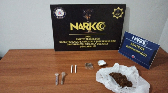 Ordu'da Narkotik Operasyonları Sürüyor: 28 Operasyonda 28 Gözaltı