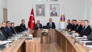 Sanayi ve Teknoloji İş Birliği Kurulu (SANTEK) Toplantısı, Vali Erol’un Başkanlığında Yapıldı