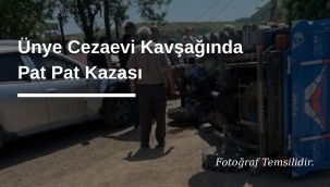 Ünye Cezaevi Sapağında Pat-Pat Kazası