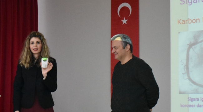 Ünye'de Üniversite Öğrencilerine "Sigara Kanser İlişkisi" Semineri