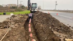 Ünye Gölevi Kavşağı'nda Sinyalizasyon Çalışması Başladı
