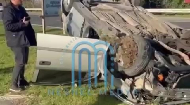 Ünye Güzelyalı Kavşağında Yine Kaza