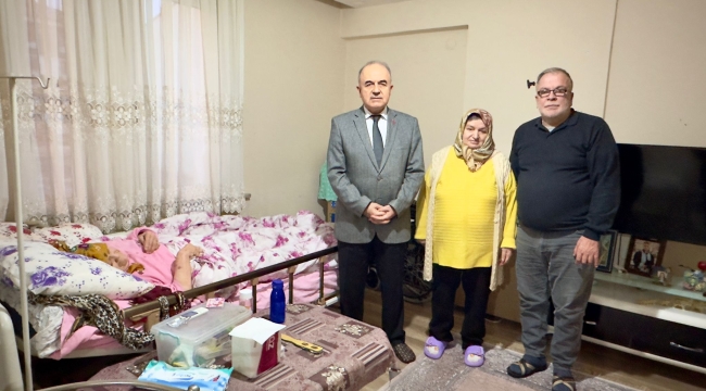 Vali Erol, Engelli Ailelerine Verdiği Sözü Yerine Getirdi 