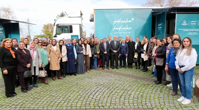 "Yükselen Kadınlar Girişimcilik Eğitim Tırı" Ordu'da Kadın Girişimcilerle Buluştu