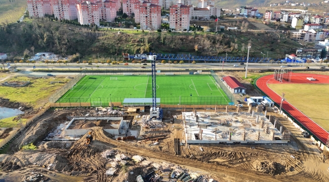 Altınordu Eskipazar Spor Kompleksi Yükseliyor