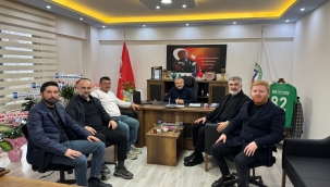 Başkan Özkan'a Ziyaretler Devam Ediyor